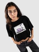 Vans Swan Ss Relax Crop T-shirt sort