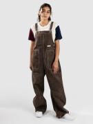 Element 70 Dungaree Canvas Bukser brun