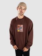 Vans Style Guy Loose Crew Sweater brun