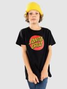 Santa Cruz Classic Dot Kids T-shirt sort