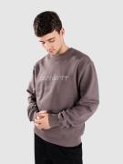 Carhartt WIP Rivet Script Sweater grå