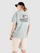 Quiksilver Wake Up World T-shirt blå