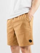 RVCA Escape Elastic Shorts brun