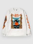 The Dudes Hawke Classic Langærmet t-shirt hvid