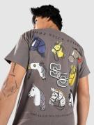 A.LAB Stick Steeds T-shirt grå
