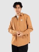 Passenger Traveller Stretch Skjorte blå