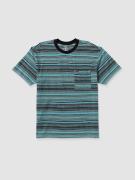 Volcom Slide Stone Crew T-shirt blå