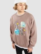 Volcom Fa Chrissieabbottxfrench Crew Sweater brun