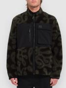 Volcom FA Zephyr Storm Stone Hættetrøje med lynlås sort