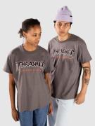 Thrasher Slash T-shirt brun