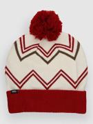 Vans Off The Wall Pom Beanie rød