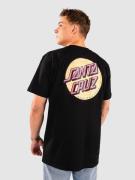 Santa Cruz Wagon Dot Chest T-shirt sort