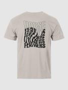 Horsefeathers Distort T-shirt grå