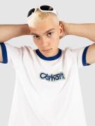 Carhartt WIP Connection Script Ringer T-shirt hvid