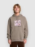 Volcom Chomp Chomp Po Hættetrøje brun