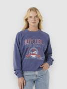 Rip Curl Surf Dept. Relaxed Raglan Crew Sweater blå