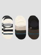 Stance Punked No Show 3 Pack Strømper mønster