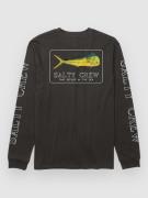 Salty Crew Golden Mahi Premium Langærmet t-shirt sort