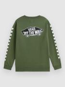 Vans Exposition Check Ii Crew Kids Sweater grøn