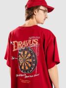 Dravus Darts Club Boxy T-shirt rød