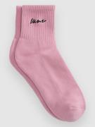 Vans Classic Script Half Crew Strømper pink