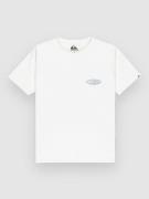 Quiksilver Evo Border Lines Kids T-shirt hvid