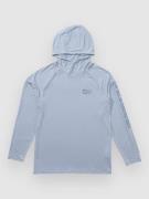 Salty Crew Mariner Hood Tech Longsleeve Lycra blå