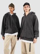 Urban Classics Vintage Heavy Hættetrøje med lynlås sort