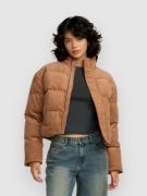 RVCA Eezeh Puffer Jakke brun