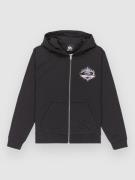 Quiksilver Graphic Kids Hættetrøje med lynlås sort