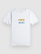 Billabong Team Wave Kids T-shirt hvid