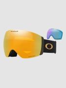 Oakley Flight Deck Pro L Mtlic Blk G+Bonuslens Briller sort