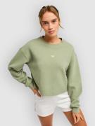Roxy Rise & Vibe Textured Crew Neck Sweater grøn