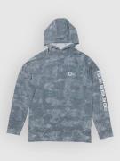 Salty Crew Mariner Hood Tech Longsleeve Lycra blå