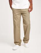 Woodbird WBNick Twill Pant Chinos Beige