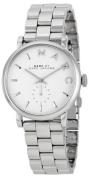 Marc by Marc Jacobs Dameur MBM3242 Baker Hvid/Stål Ø36.5 mm