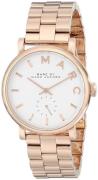 Marc by Marc Jacobs Dameur MBM3244 Baker Hvid/Rosaguldtonet stål