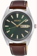Seiko Herreur SUR449P1 Neo Classic Grøn/Læder Ø40.2 mm
