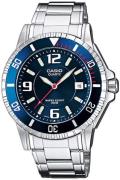 Casio Herreur MTD-1053D-2AVES Collection Blå/Stål Ø42.6 mm