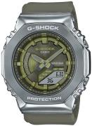Casio Dameur GM-S2100-3AER G-shock Grøn/Gummi Ø40 mm