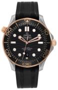 Omega Herreur 210.22.42.20.01.002 Seamaster Diver 300m Sort/Gummi