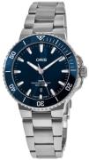 Oris Herreur 01 733 7789 4135-07 8 23 04PEB Aquis Blå/Stål Ø43.5 mm