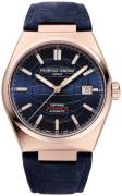 Frederique Constant Herreur FC-303N3NH4 Highlife Blå/Læder Ø39 mm