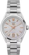 TAG Heuer Dameur WBN231B.BA0001 Carrera Date Grå/Stål Ø36 mm