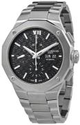 Baume & Mercier Herreur M0A10624 Riviera Sort/Stål Ø43 mm