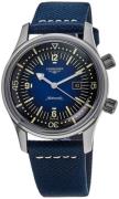 Longines L3.374.4.90.2 Legend Diver Blå/Tekstil Ø36 mm