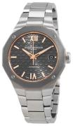 Baume & Mercier Herreur M0A10661 Riviera Grå/Stål Ø36 mm