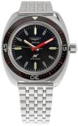 Longines Herreur L2.836.4.52.9 Ultra-Chron Sort/Stål Ø43 mm
