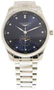 Longines Herreur L2.919.4.97.6 Master Blå/Stål Ø42 mm