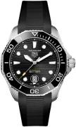 TAG Heuer Herreur WBP201A.FT6197 Aquaracer Sort/Gummi Ø43 mm